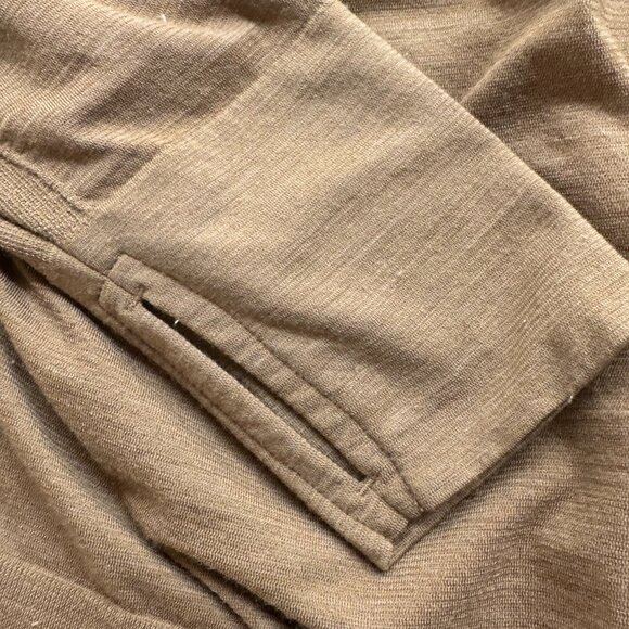Athleta Foresthill Ascent Top in Rustic Beige - Picture 3 of 6